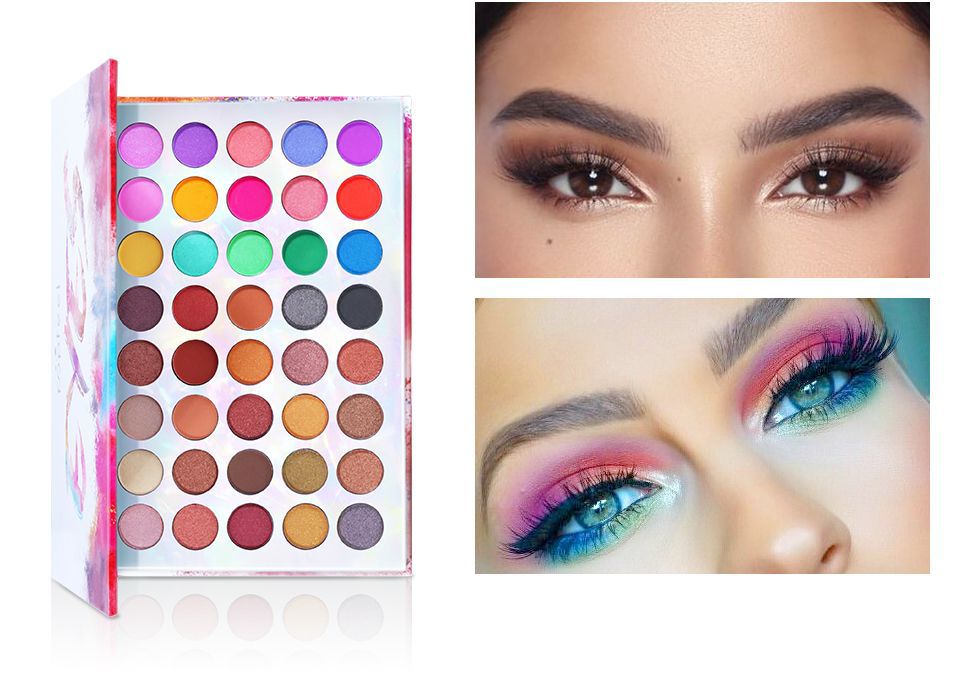 Shimmer Matte Multi-color Combination