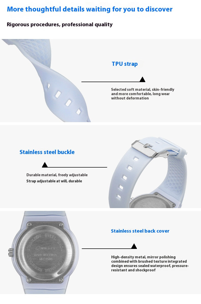 Children's Quartz Watch Female Student Ins Style