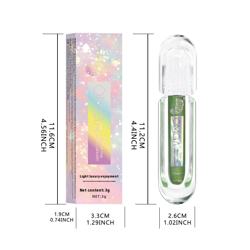 Multicolor Thin and Glittering Highlight Eyeshadow