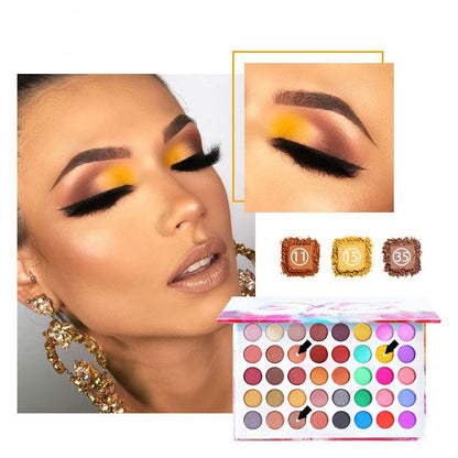 Shimmer Matte Multi-color Combination