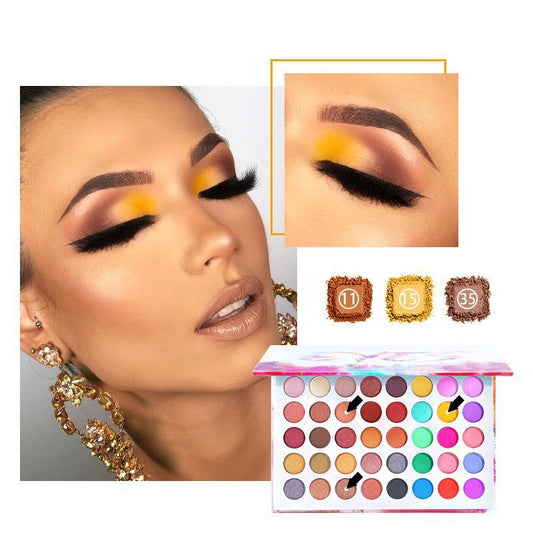 Shimmer Matte Multi-color Combination