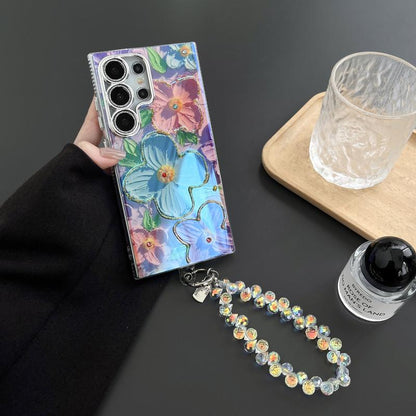 Flowers Fashion Phone Case for S25 Ultra/S24/S23/S22 Plus,For Z Flip 7/6/5/4/3 Z Fold 7/6/5/4/3,For Iphone 16 Pro Max/15/14 Pro plus Phone Case Fall Resistant Phone Case-Hlk15