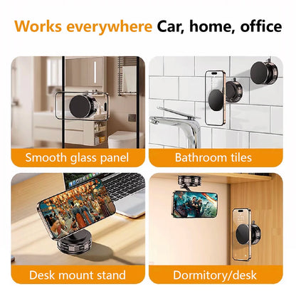 360° Rotatable Magnetic Phone Holder That Won'T Fall Off, Bumpy Road Proof Car Mount, Universal Magnetic for Multiple Scenarios