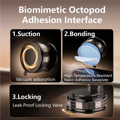 360° Rotatable Magnetic Phone Holder That Won'T Fall Off, Bumpy Road Proof Car Mount, Universal Magnetic for Multiple Scenarios