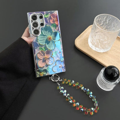 Flowers Fashion Phone Case for S25 Ultra/S24/S23/S22 Plus,For Z Flip 7/6/5/4/3 Z Fold 7/6/5/4/3,For Iphone 16 Pro Max/15/14 Pro plus Phone Case Fall Resistant Phone Case-Hlk15
